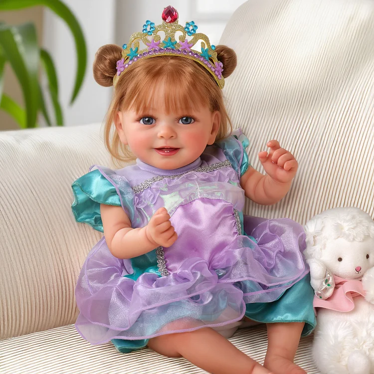 Babeside Smiling Reborn Baby Doreen 20''  Toddler Girl Building Lovely Memories