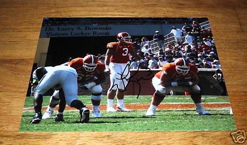 WILLY KORN SIGNED CLEMSON TIGERS 8X10 Photo Poster painting COA