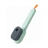 Soap Dispensing Dish Brush Press Type Washing Up Brush Soft Bristle Automatic Liquid Adding Brush for Shoes Clothes Household