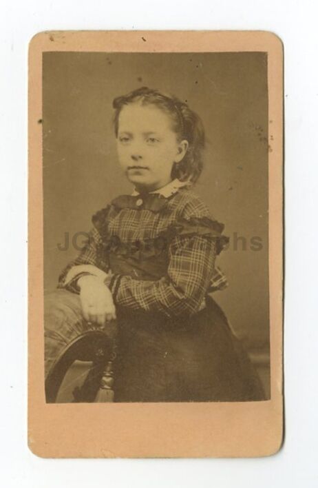 19th Century Children - 1800s Carte-de-visite Photo Poster painting - Henry Cushing of Woodstock