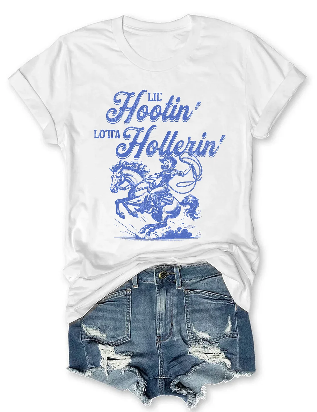 Cowboy Vintage Graphic T-shirt