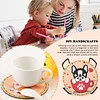 8PCS Special Shape Diamond Painting Coasters Kits (Puppy)