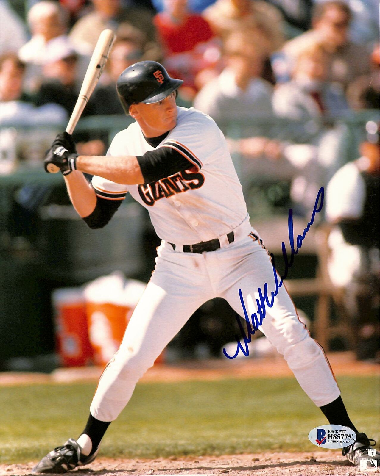 Giants Matt Williams Authentic Signed 8x10 Photo Poster painting Autographed BAS 1