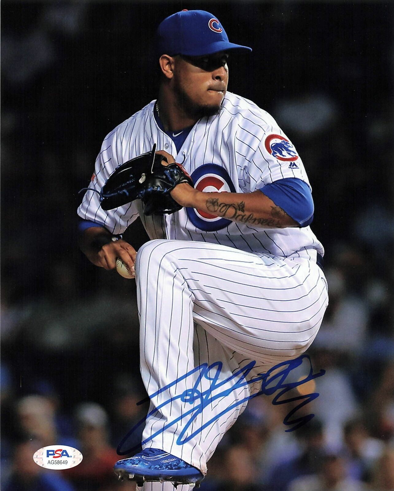 Hector Rondon signed 8x10 Photo Poster painting PSA/DNA Chicago Cubs Autographed