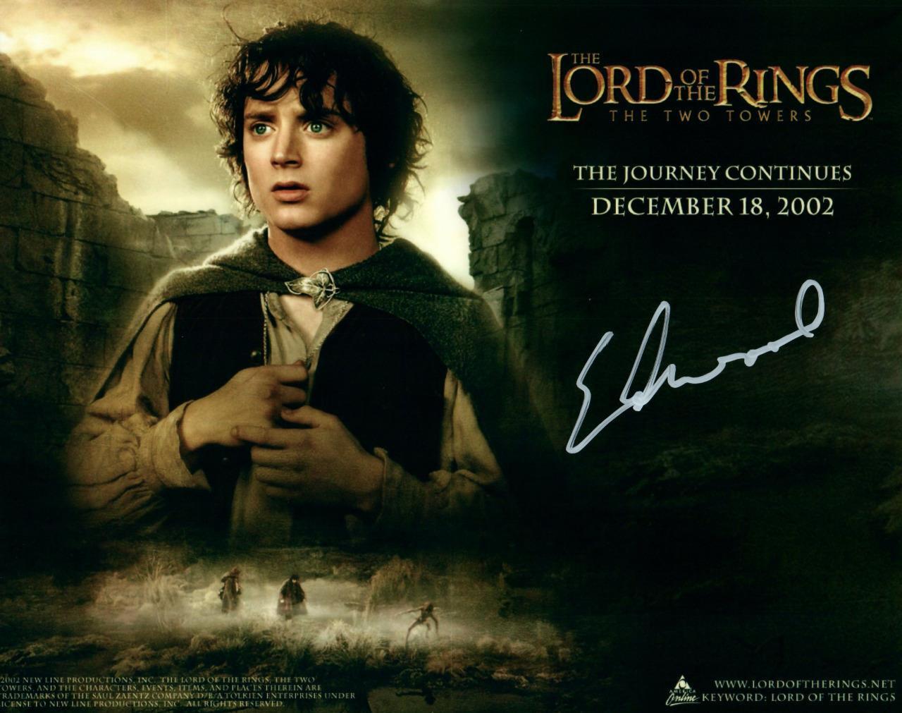 Elijah Wood 8x10 autographed Photo Poster painting signed Picture amazing and COA Lord of Rings