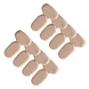 4Pcs Soft Cushion Heel Protector 2In1 T-Shape Heels Grips Pad Stop Slip & Blister Breathable Shoe Inserts & Insoles for Big & Loose Shoes Improved Shoe Fit