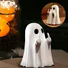 Figurine fant&ocirc;me mignonne et effrayante pour Halloween, d&eacute;coration d'int&eacute;rieur