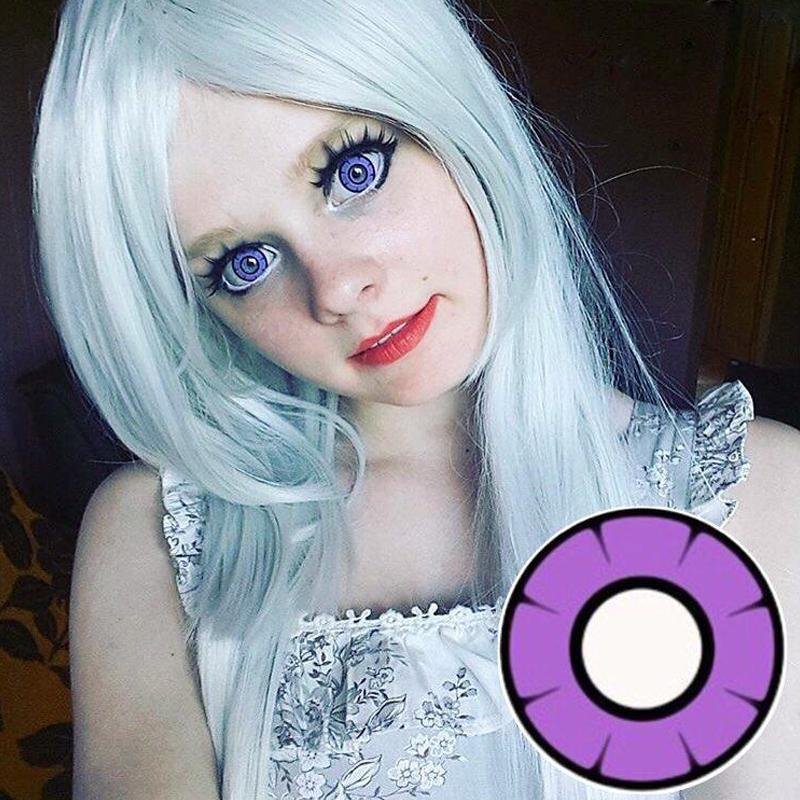 cosplay twilight purple (12 months) contact lenses