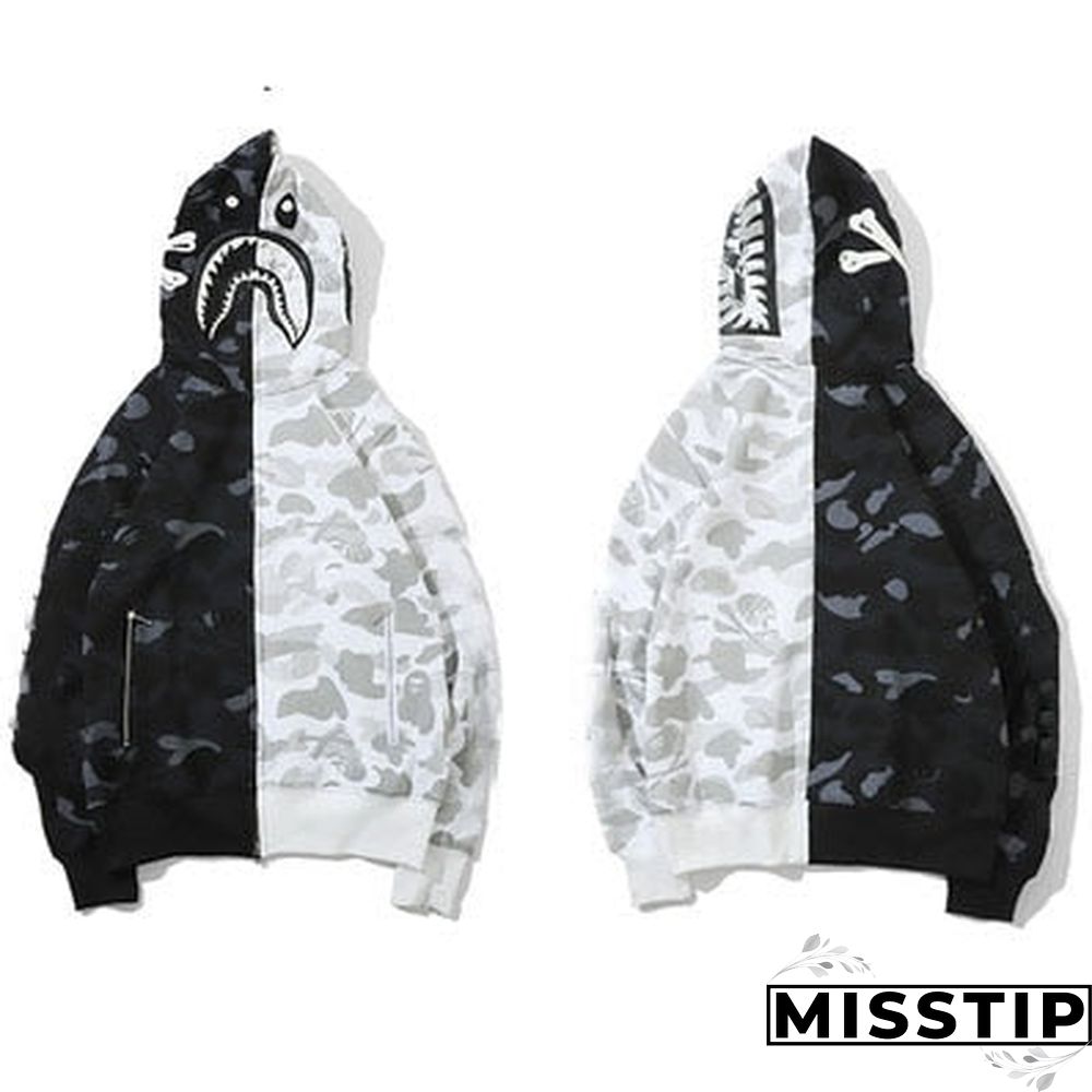 Jessic Camouflage Classic Sweater Thin Zipper Hoodie Couple Sweater Zip Hoodie Women Jacket Coat New