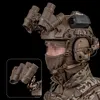 Flippable Night Vision Goggles Model Four-Eye Helmet Binocular NVG Mount Props