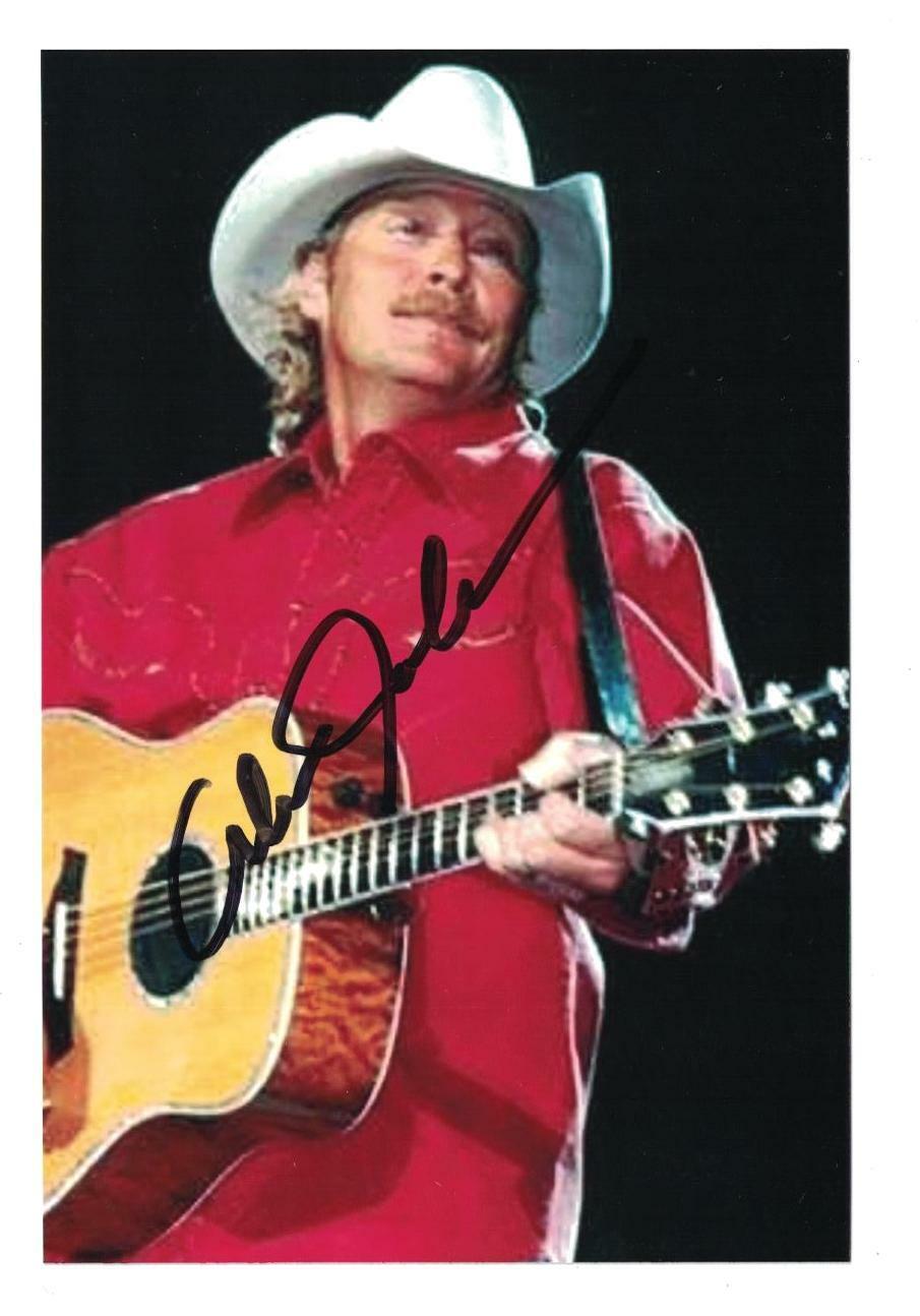 Alan Jackson Signed Autographed 4 x 6 Photo Poster painting Country Music Singer C