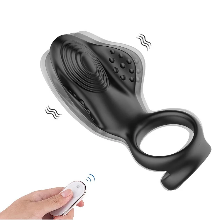 Vibrating Cock Ring Couple Shared Massager Sex Toy For Adults