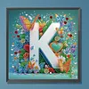 Butterfly Flower K 5D Partial Drill DIY Diamond Painting Kit 30*30cm