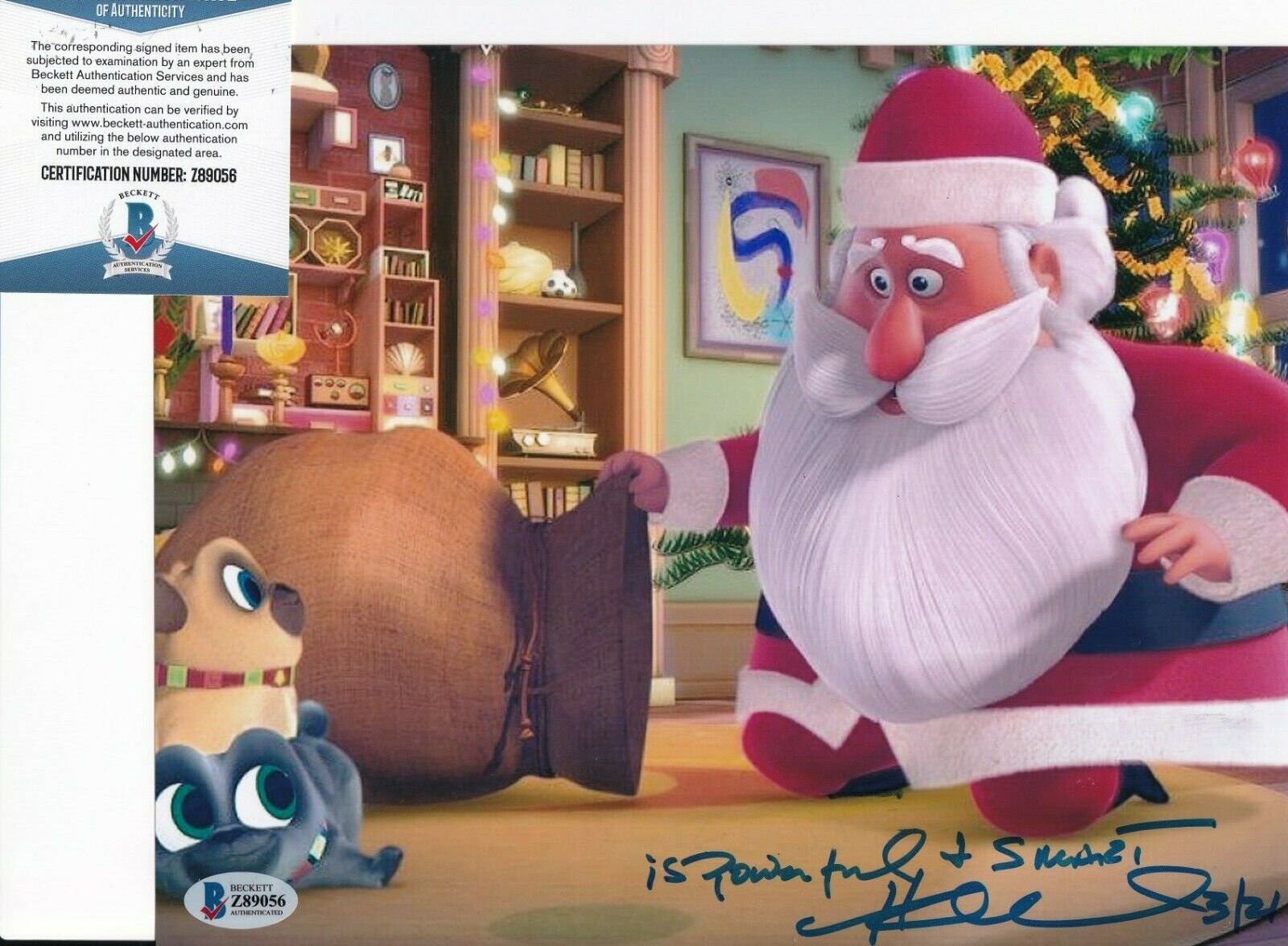 HENRY WINKLER signed (PUPPY DOG PALS) Santa Claus 8X10 Photo Poster painting BECKETT BAS Z89056