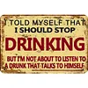 (Multi Style)Alcohol - Vintage Metal Signs - 30*40cm