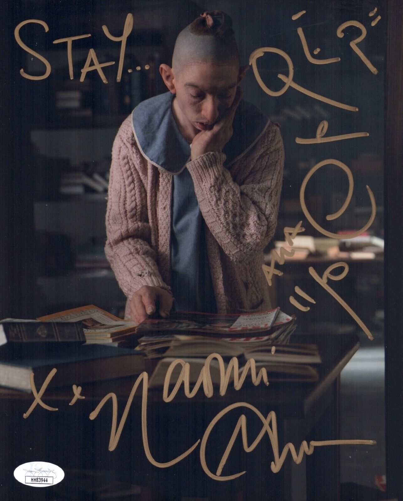 NAOMI GROSSMAN Signed American Horror Story PEPPER 8x10 Photo Poster painting Autograph JSA COA