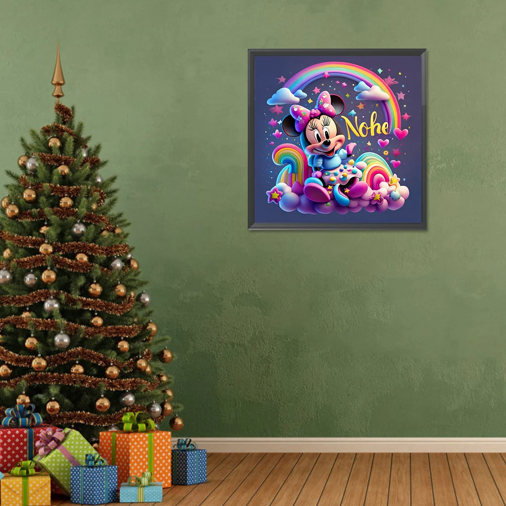 Diamond Painting - Full Round Drill - Mickey Mouse(Canvas|30*30cm)