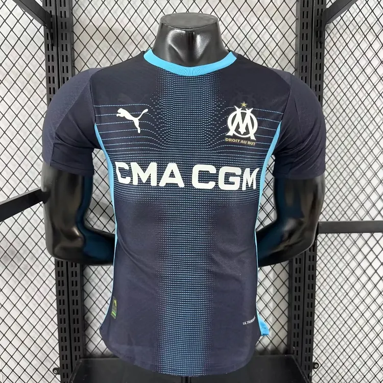2025-26 Marseille Away Shirt - Player Edition