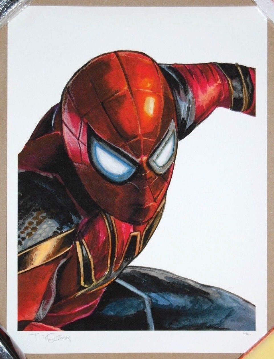 Tim Doyle MADE-UP NAMES Giclee Mini Poster /200 Spider-Man Marvel Comics