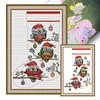 Owl Stocking -16CT Stamped Cross Stitch Kit(30*44cm)