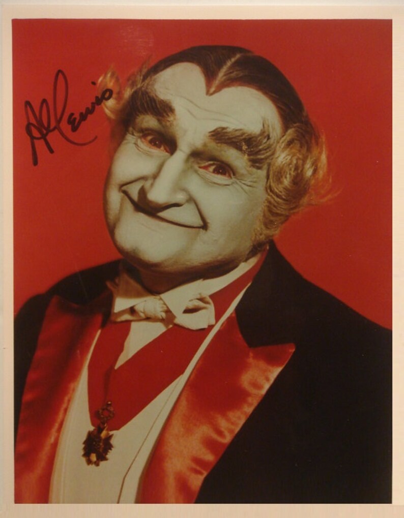 AL LEWIS The MUNSTERS Signed Grandpa wcoa 1 in stock