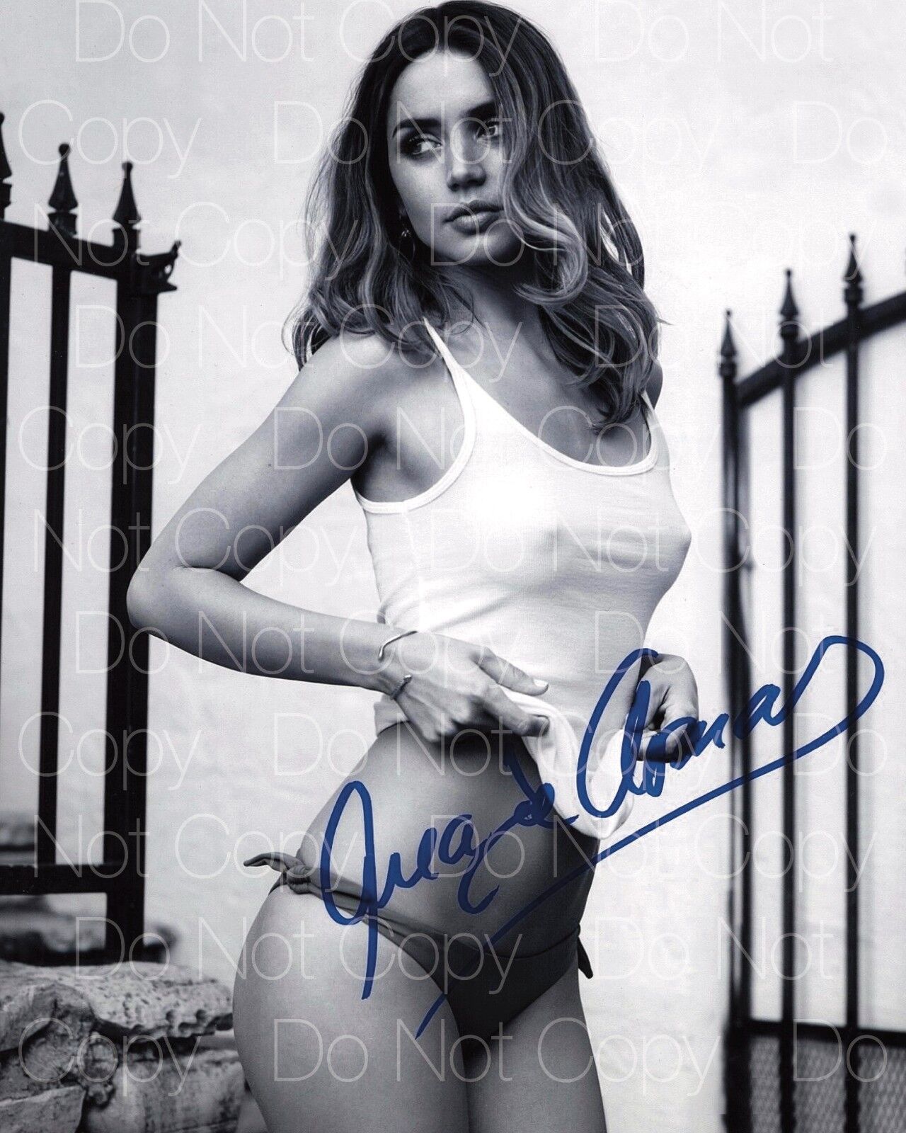 Ana De Armas signed sexy hot beautiful 8X10 Photo Poster painting picture poster autograph RP