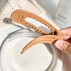 8PCS Neutral Colors Matte Barrettes Hair Clips