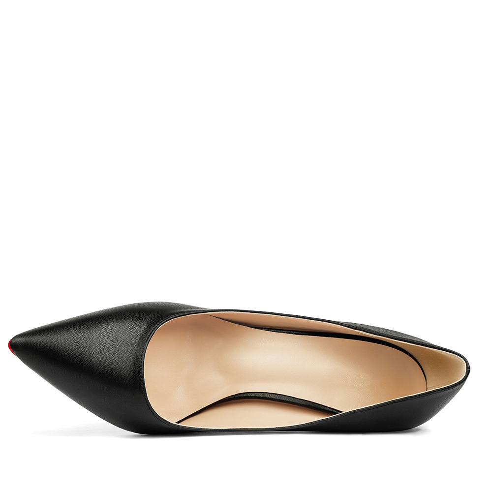 Red Bottom Matte Pumps High Heels Party Daily Women Shoes-MERUMOTE