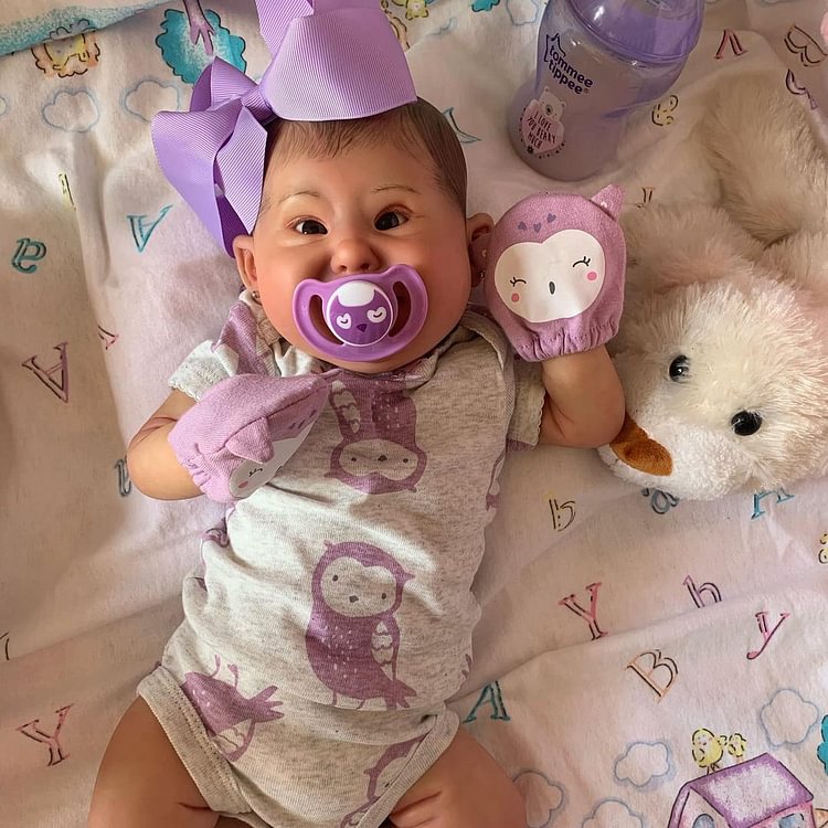  19'' Reborn Preemie Baby Newborn Doll Girl Princeton Weighted for Realism and Poseable Best Kids Gift Idea - Reborndollsshop.com®-Reborndollsshop®