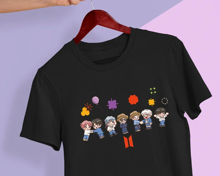 Permission To Dance Cartoon T-shirt