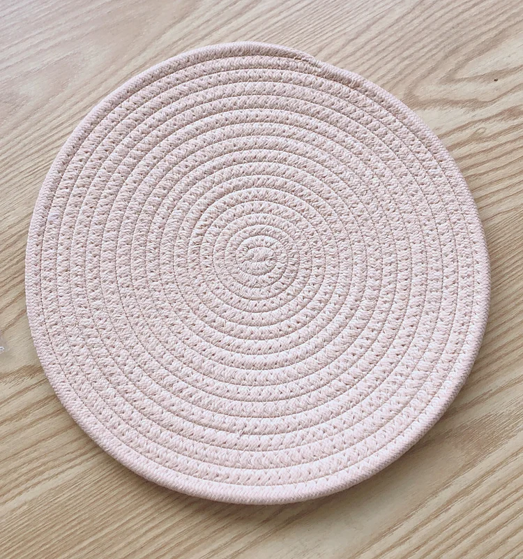 Handmade Woven Cotton Cord Table Mat