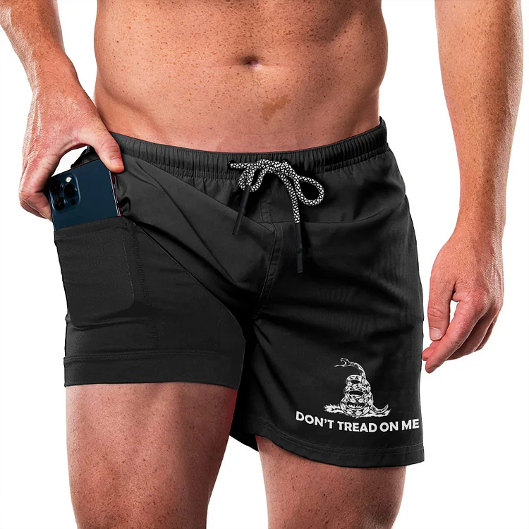 DTOM QUICKDRY POCKET 2 IN 1 18'' RUNNING SHORTS