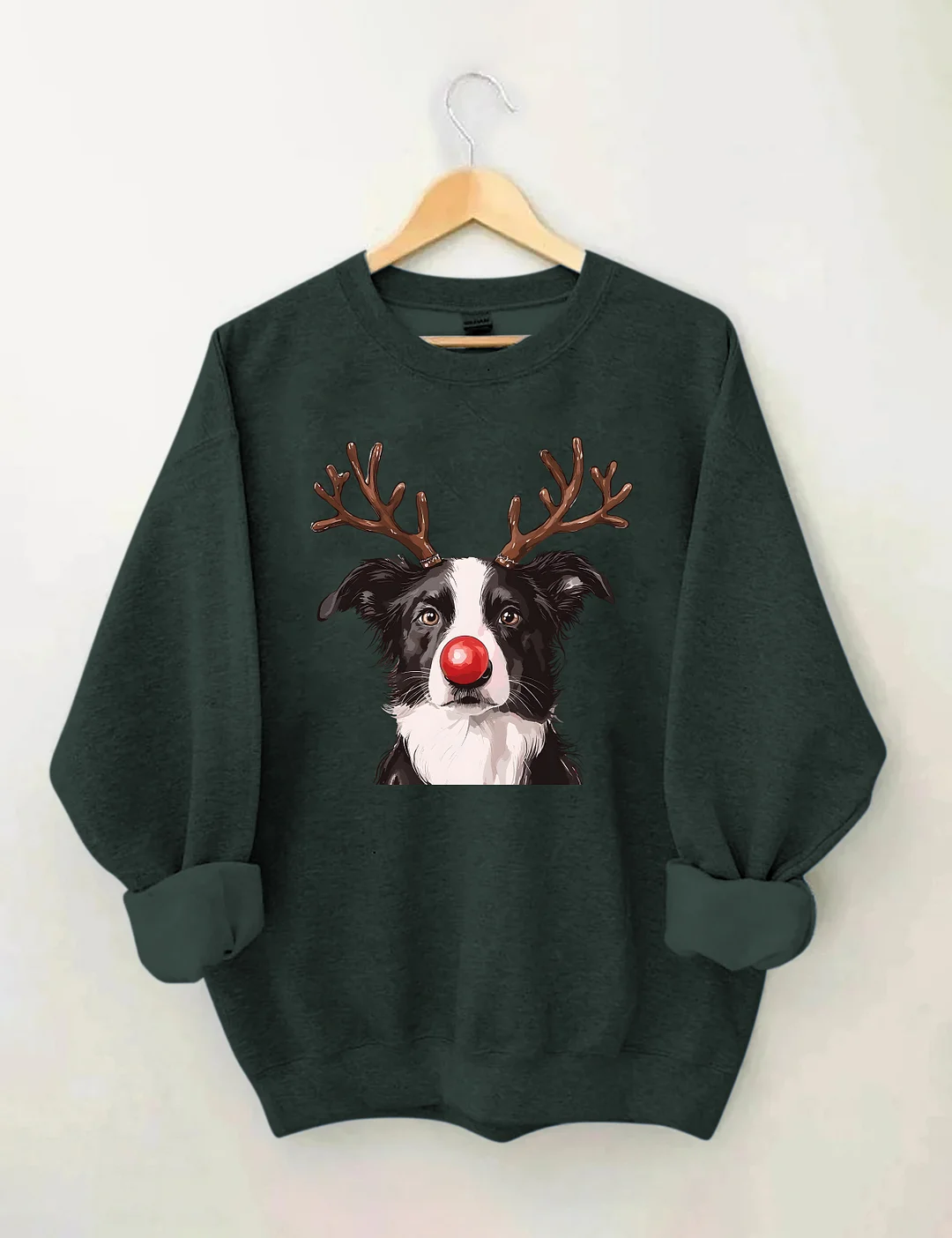 Border Collie Christmas Sweatshirt