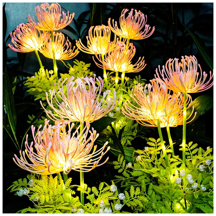 Solar Glowing Flowers Light