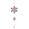 3D Mandala DIY Crystal Prism Teardrop Pendant Hanging Diamond Painting Suncatcher Kit
