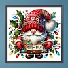 Diamond Painting-DIY Full Round Drill Xmas Gnome