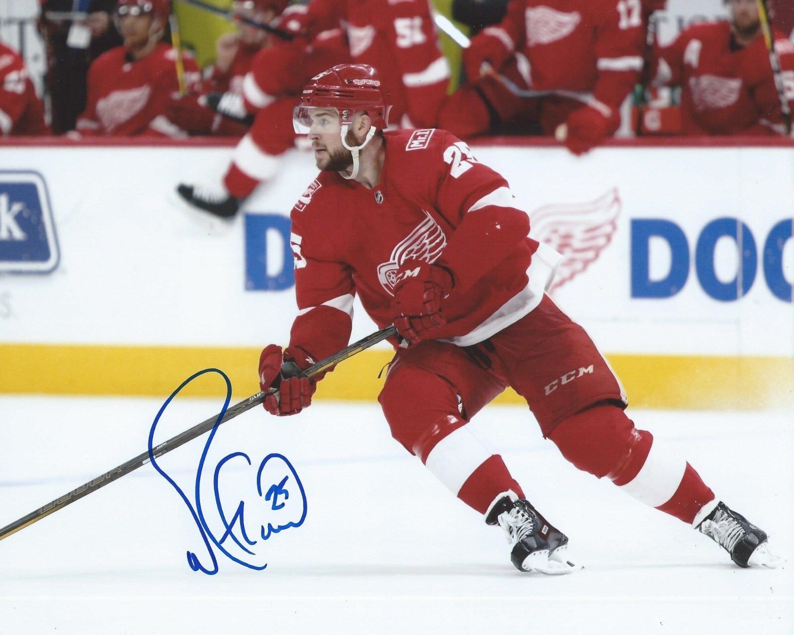 Mike Green Signed 8x10 Photo Poster painting Detroit Red Wings Autographed COA B