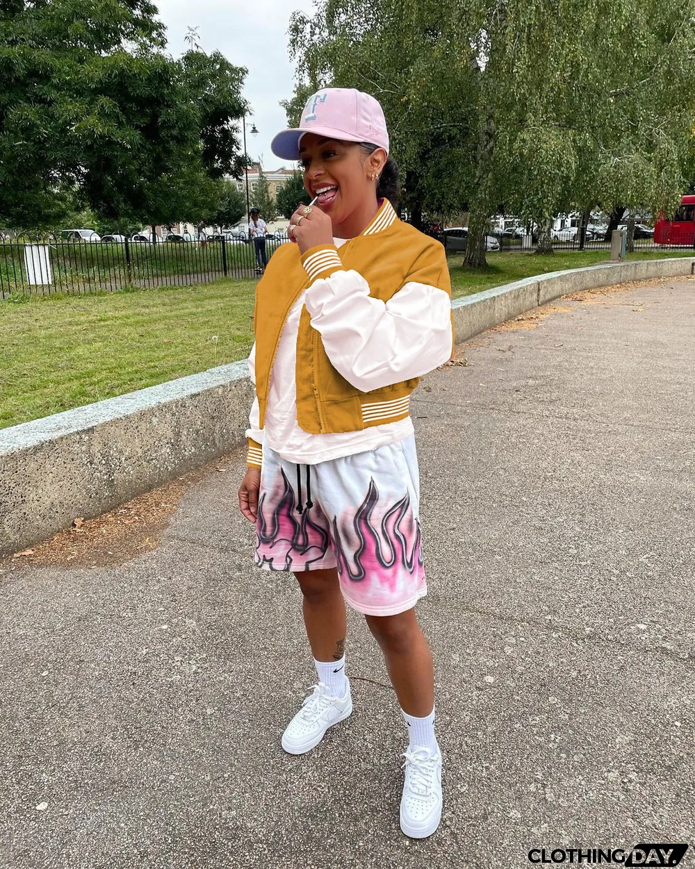 Fashion Hip-hop Style Stitching Threaded Zipper Baseball Uniform