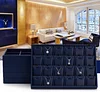 High-end leather jewelry tray necklace ring bracelet tray display display jewelry storage