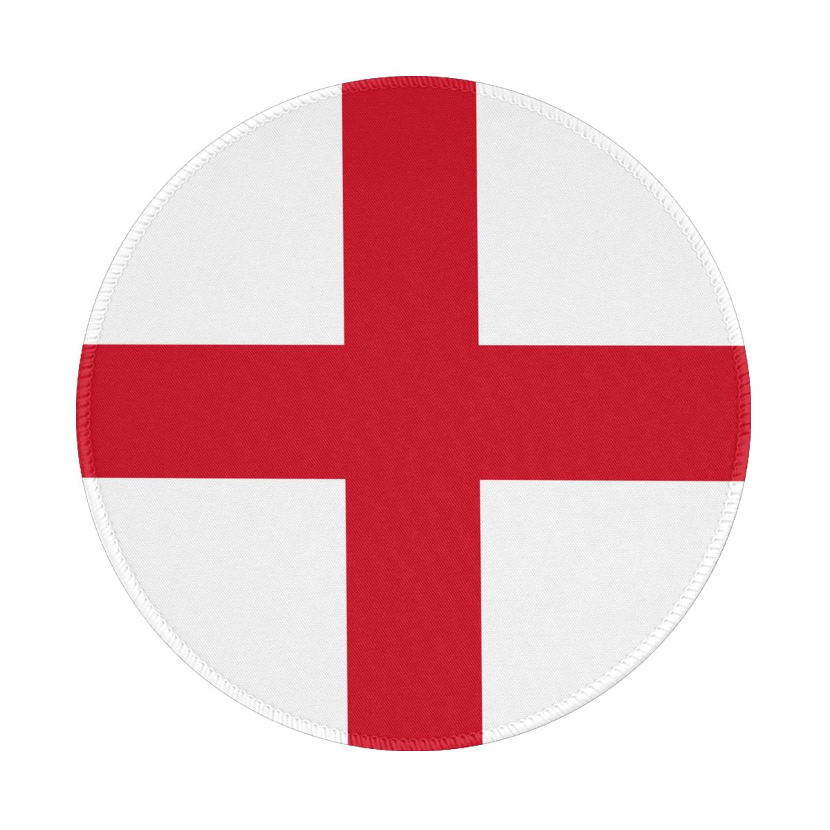 England Flag Waterproof Round Mouse Pad for Wireless Mouse