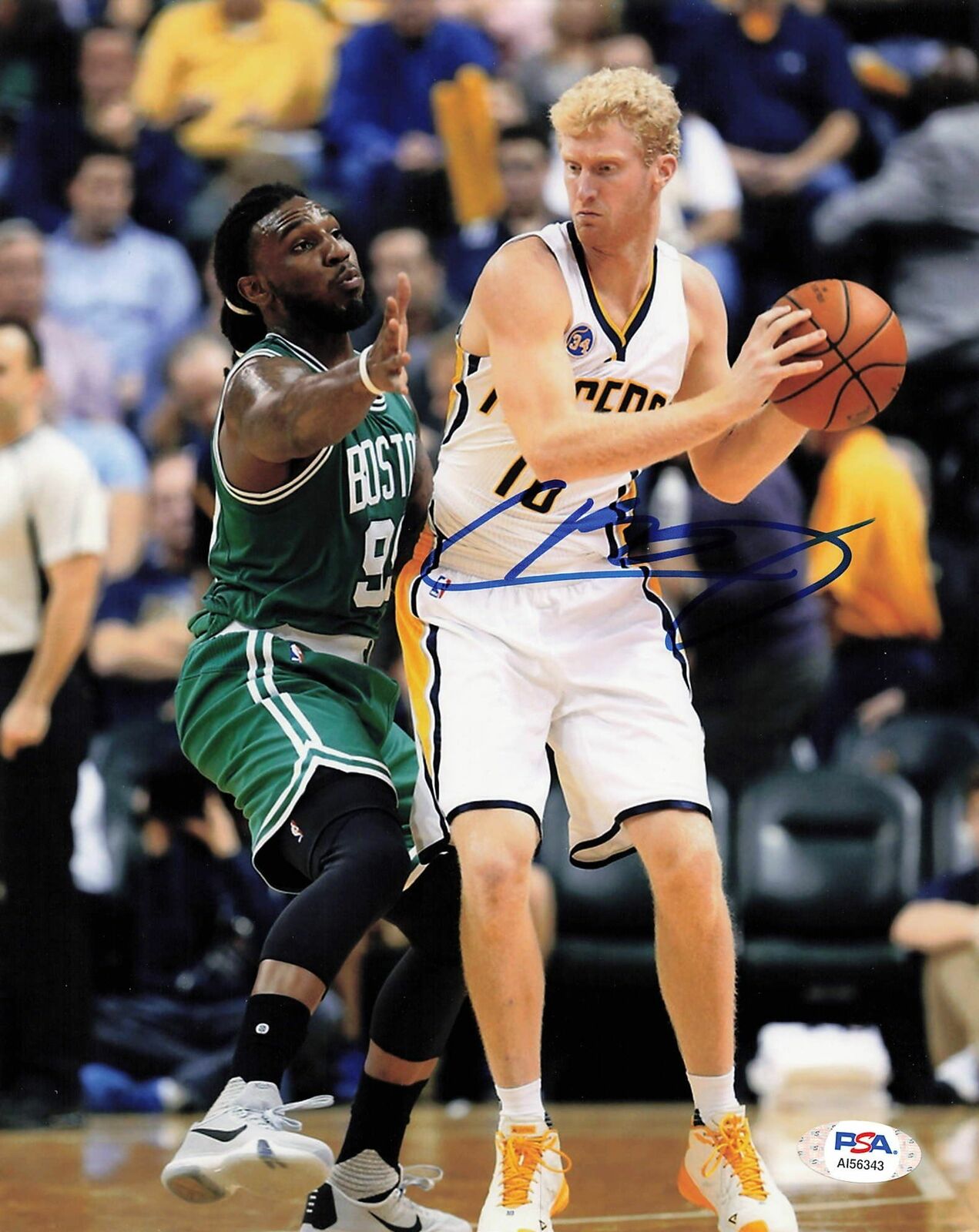 Chase Budinger signed 8x10 Photo Poster painting PSA/DNA Indiana Pacers Autographed