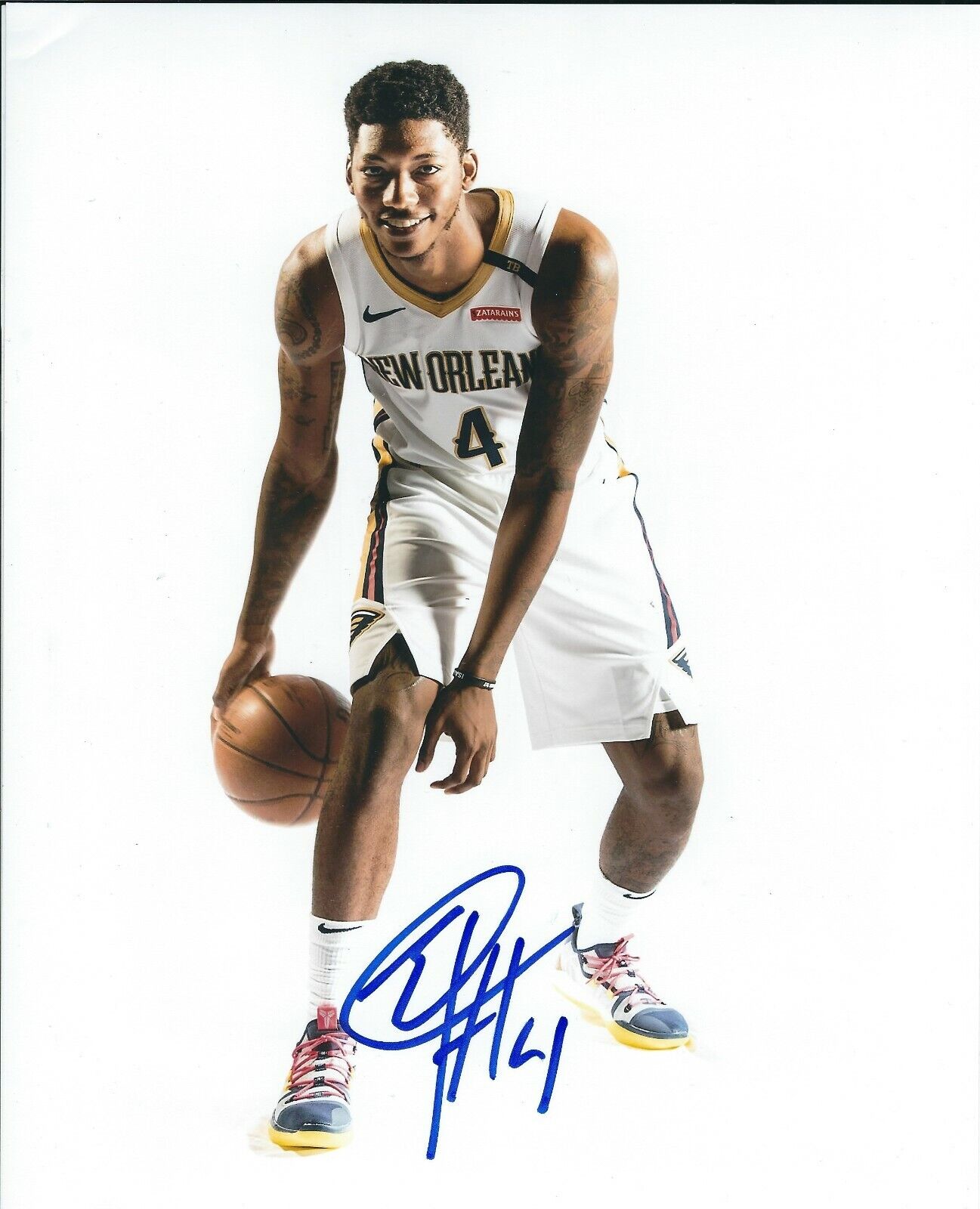 Autographed ELFRID PAYTON New Orleans Pelicans 8x10 Photo Poster painting w/COA