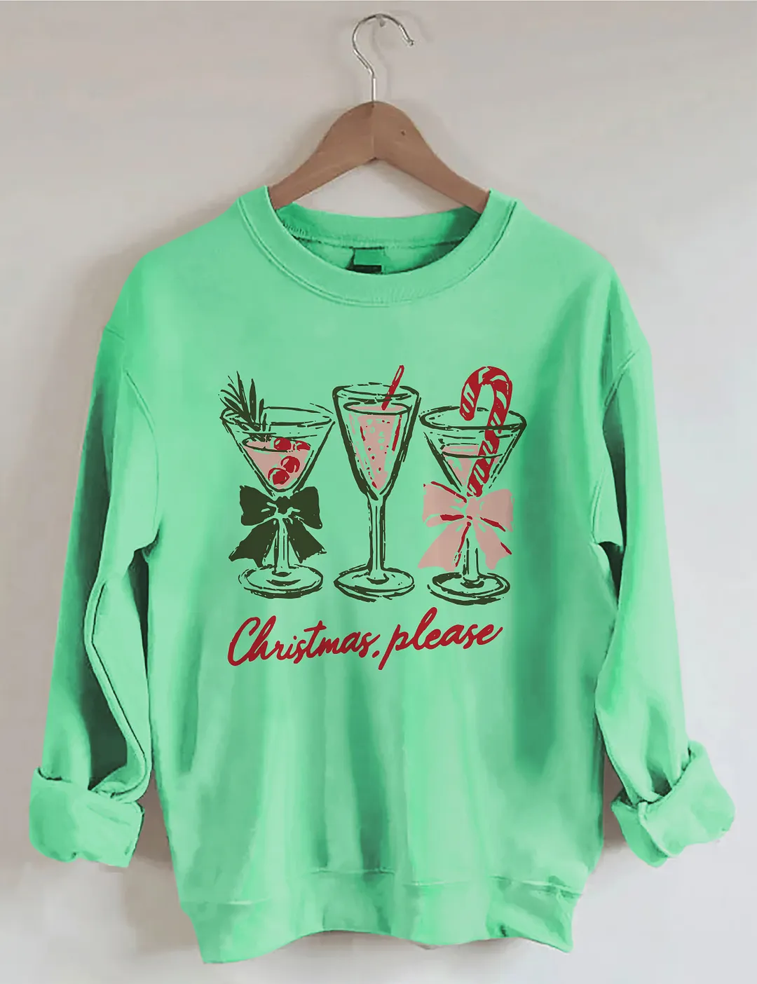 Christmas Please Sweatshirt