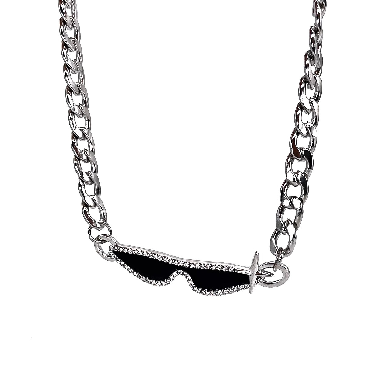 Sopula Unisex Hip Hop Trendy Cool Sunglasses Necklace - SOPULA