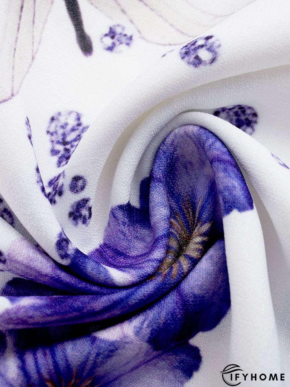 Half Sleeve Cotton Weaving Dress | IFYHOME