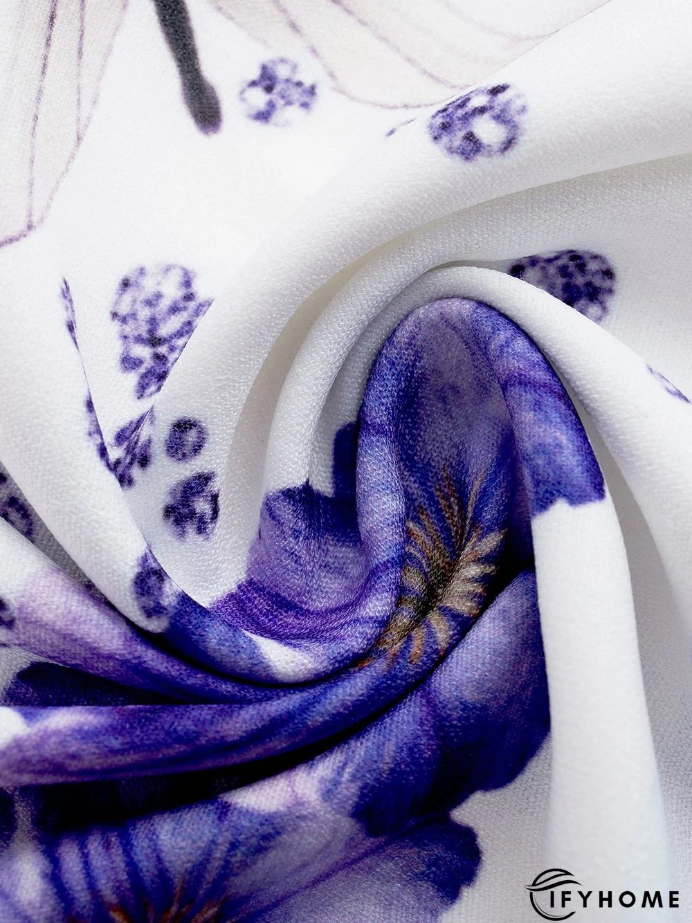 Half Sleeve Cotton Weaving Dress | IFYHOME