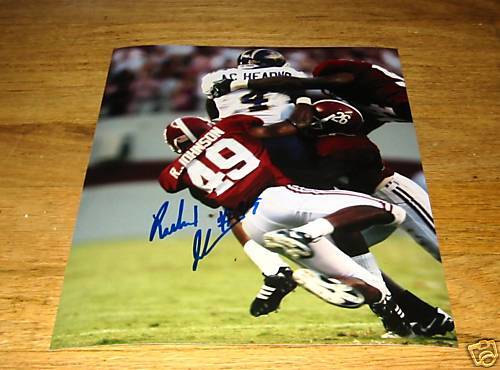 RASHAD JOHNSON SIGNED ALABAMA CRIMSON TIDE 8X10 Photo Poster painting