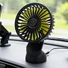 Car Fan Multi-Angle Rotatable Car Cooling Fan for Dashboard SUV RV Truck Sedan