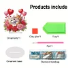 DIY Hugging Cat Acrylic Special Shape Diamond Painting Desktop Ornaments