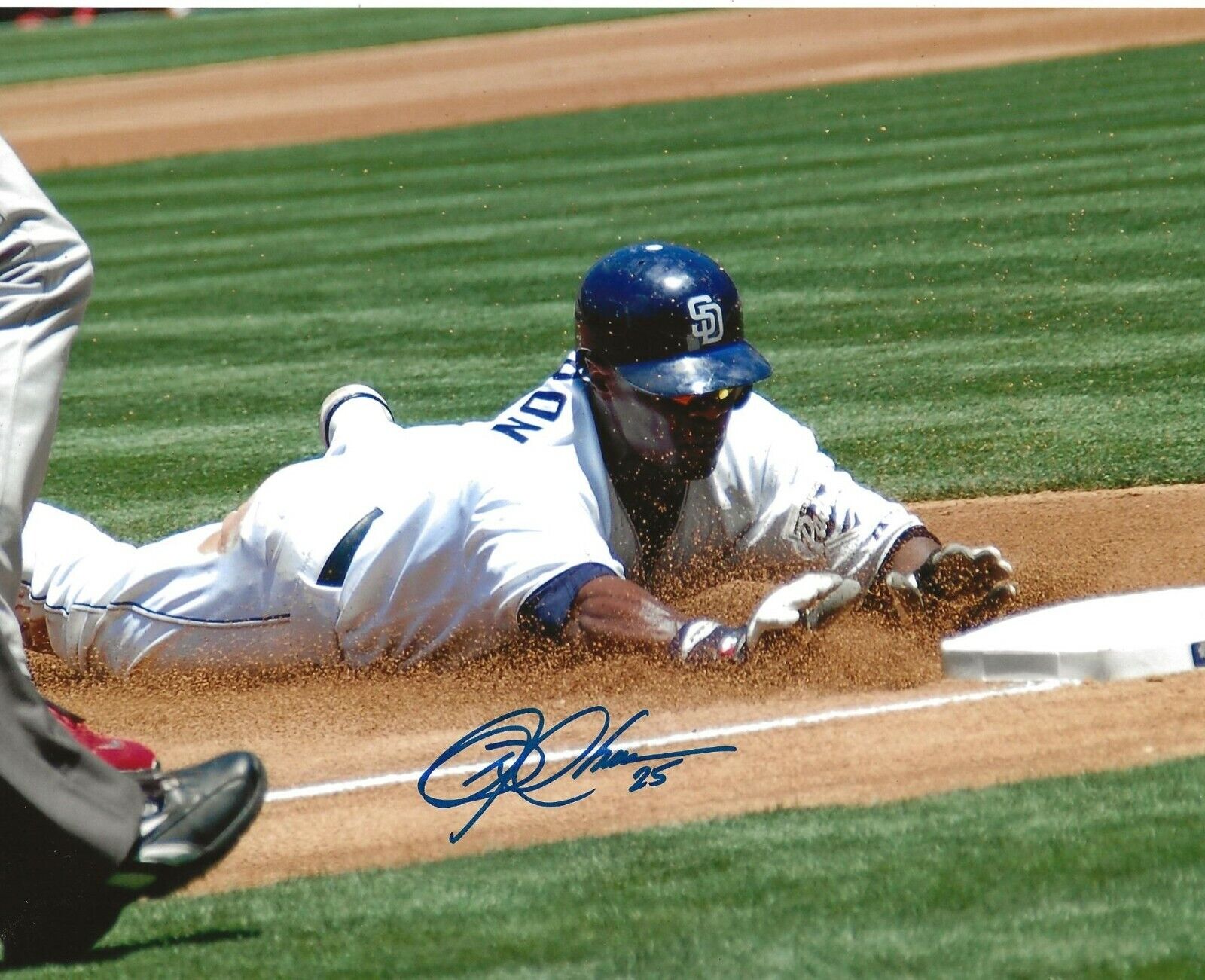 Mike Cameron signed San Diego Padres 8x10 Photo Poster painting autographed